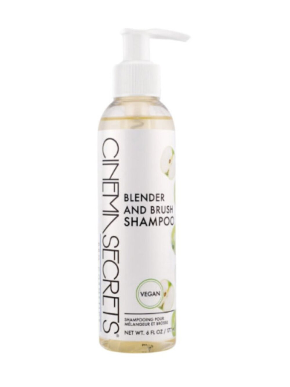 MSRP $24 | Cinema Secrets Green Apple Blender & Brush Shampoo 6 oz – New